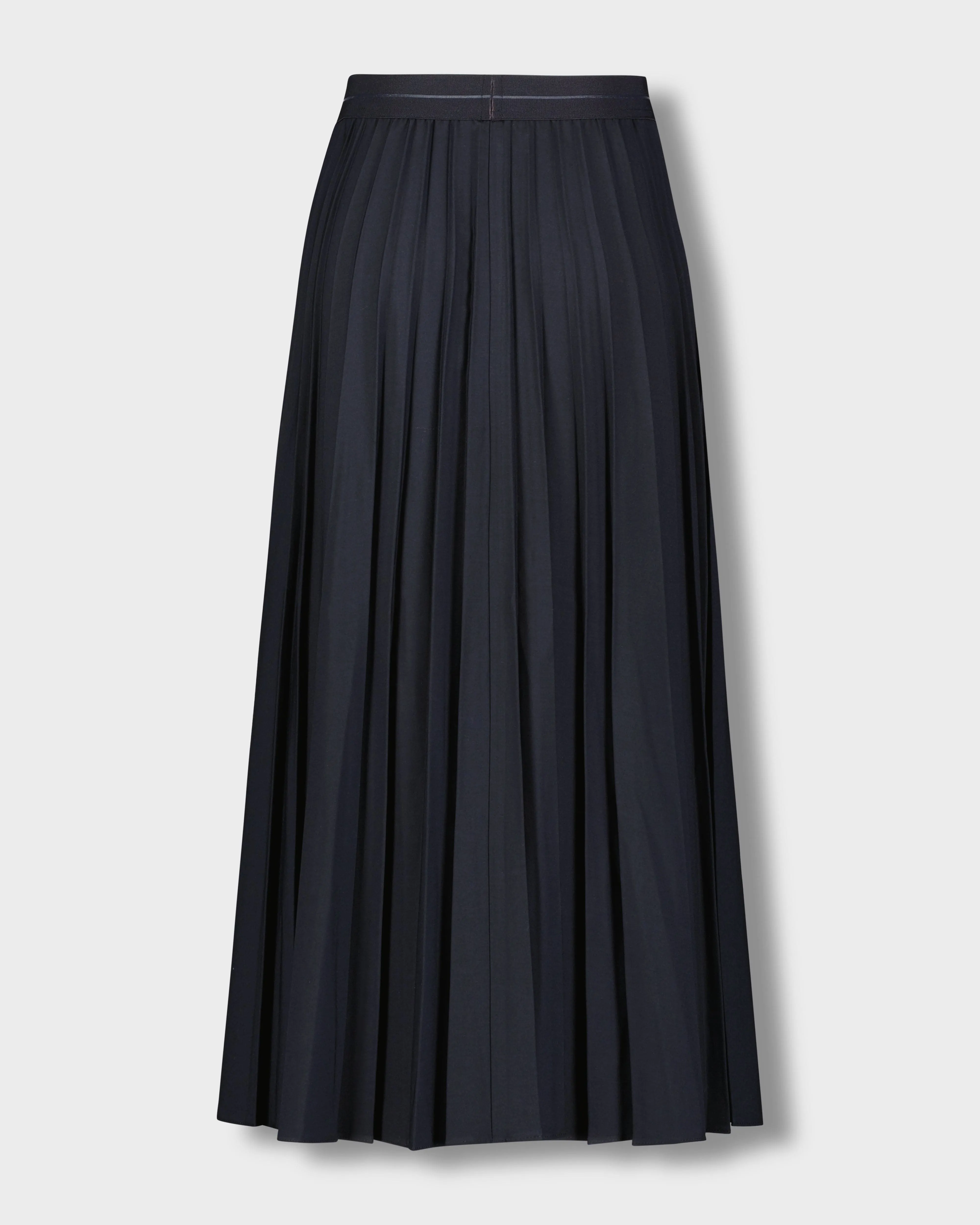 PLEATED SKIRT 35"-NAVY