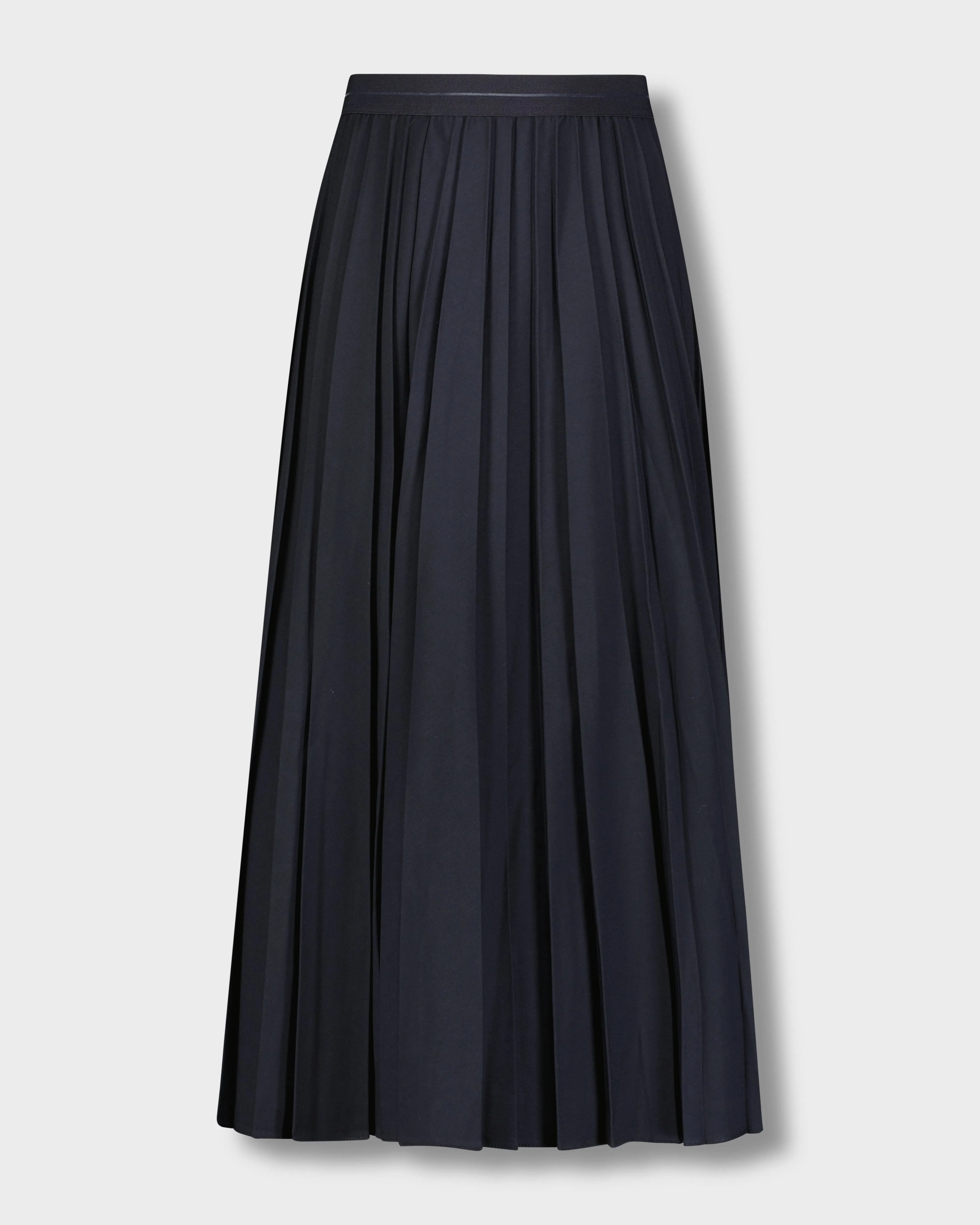 PLEATED SKIRT 35"-NAVY