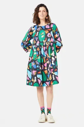 Precious Gems Smock Dress