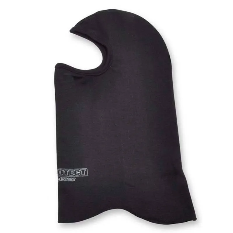 Pyrotect Sport Head Sock - 1 Layer - SFI 3.3/1 - Single Eyeport - Black