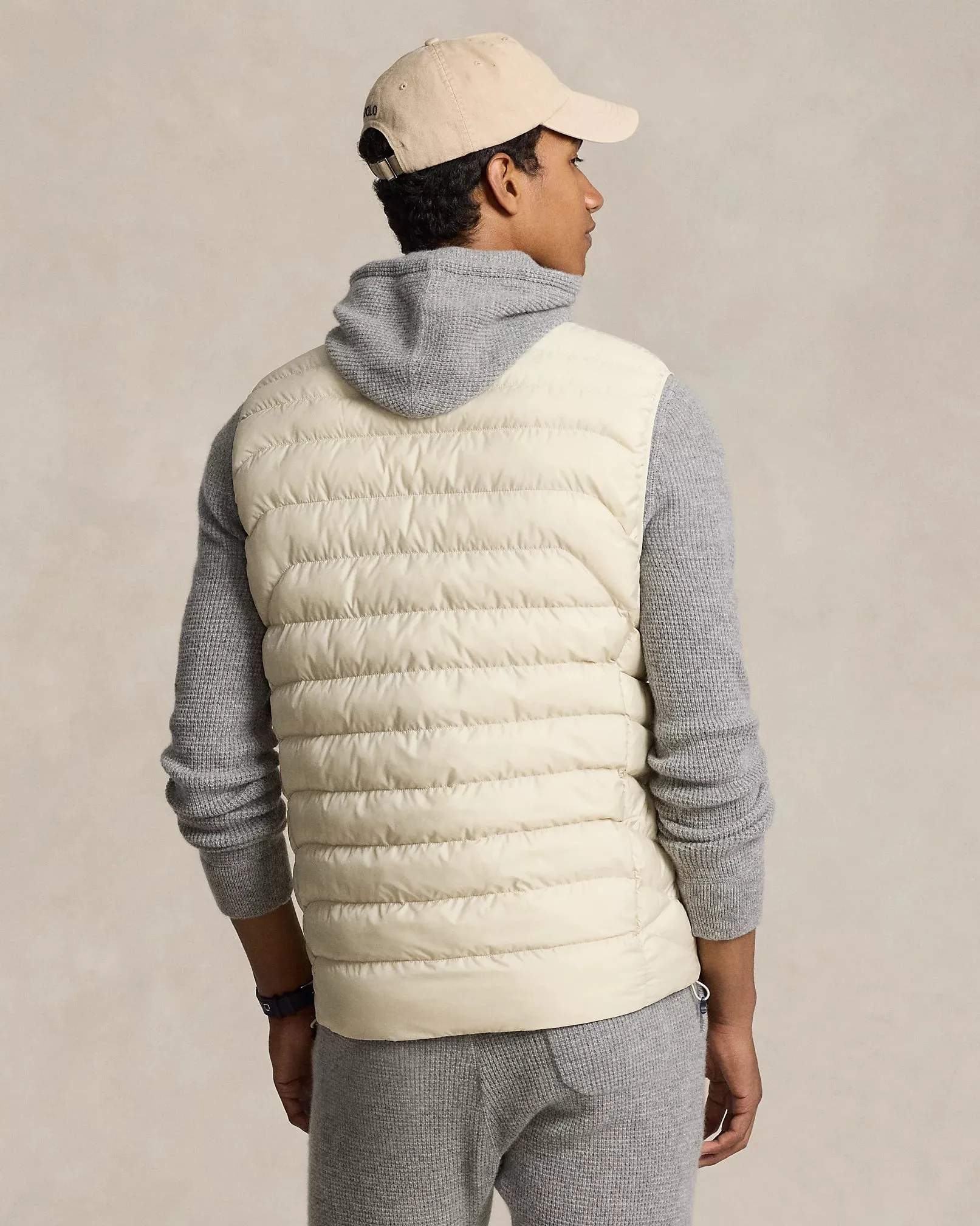 Ralph Lauren The Colden Packable Gilet | Basic Sand