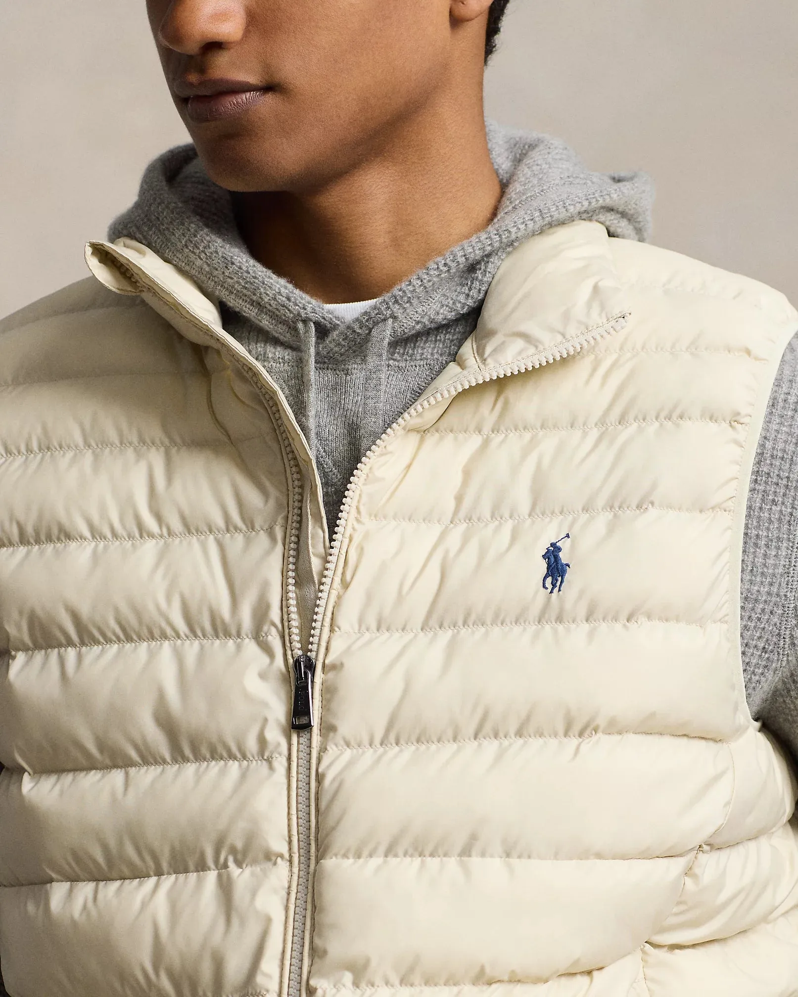 Ralph Lauren The Colden Packable Gilet | Basic Sand