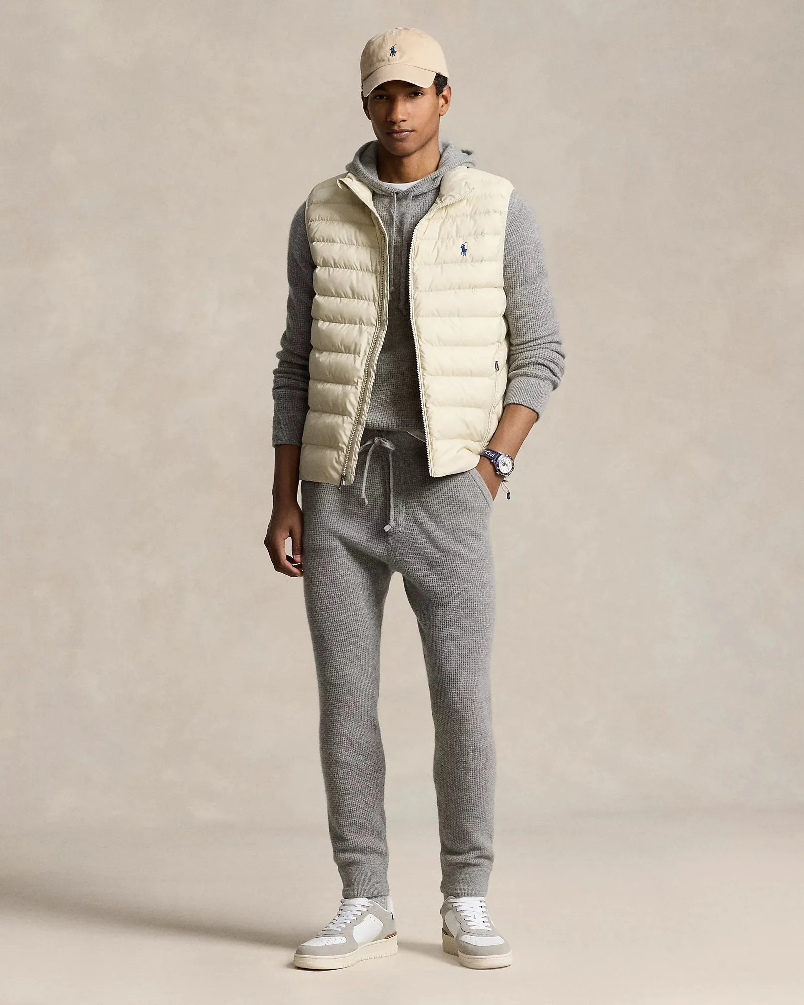 Ralph Lauren The Colden Packable Gilet | Basic Sand