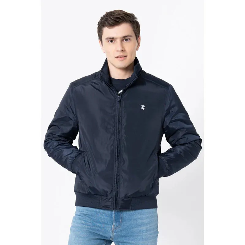 RedTape Men's Navy Solid Jacket