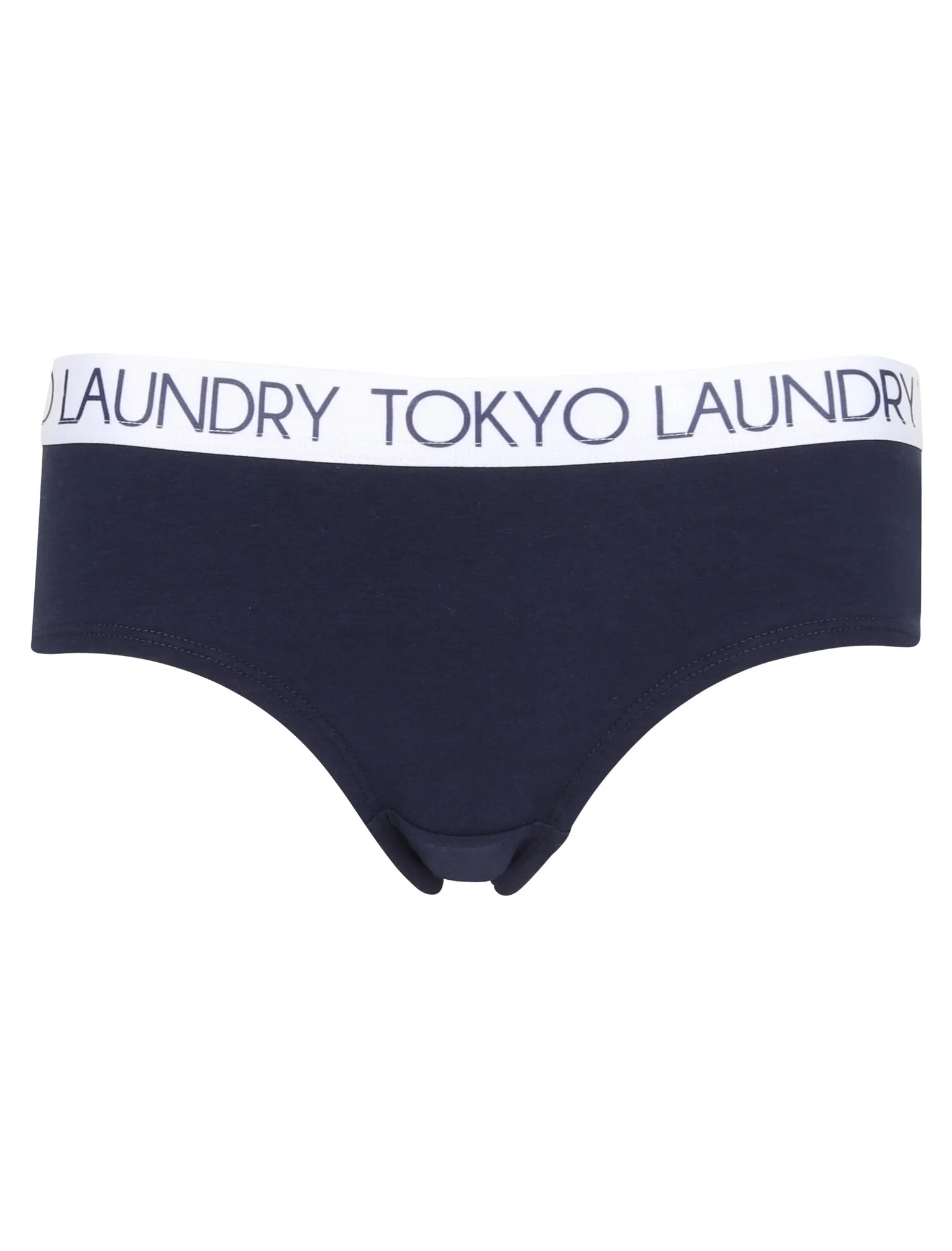 Rosie (5 Pack) Assorted Briefs In Pink Nectar / Peacoat Blue / Light Grey Marl - Tokyo Laundry