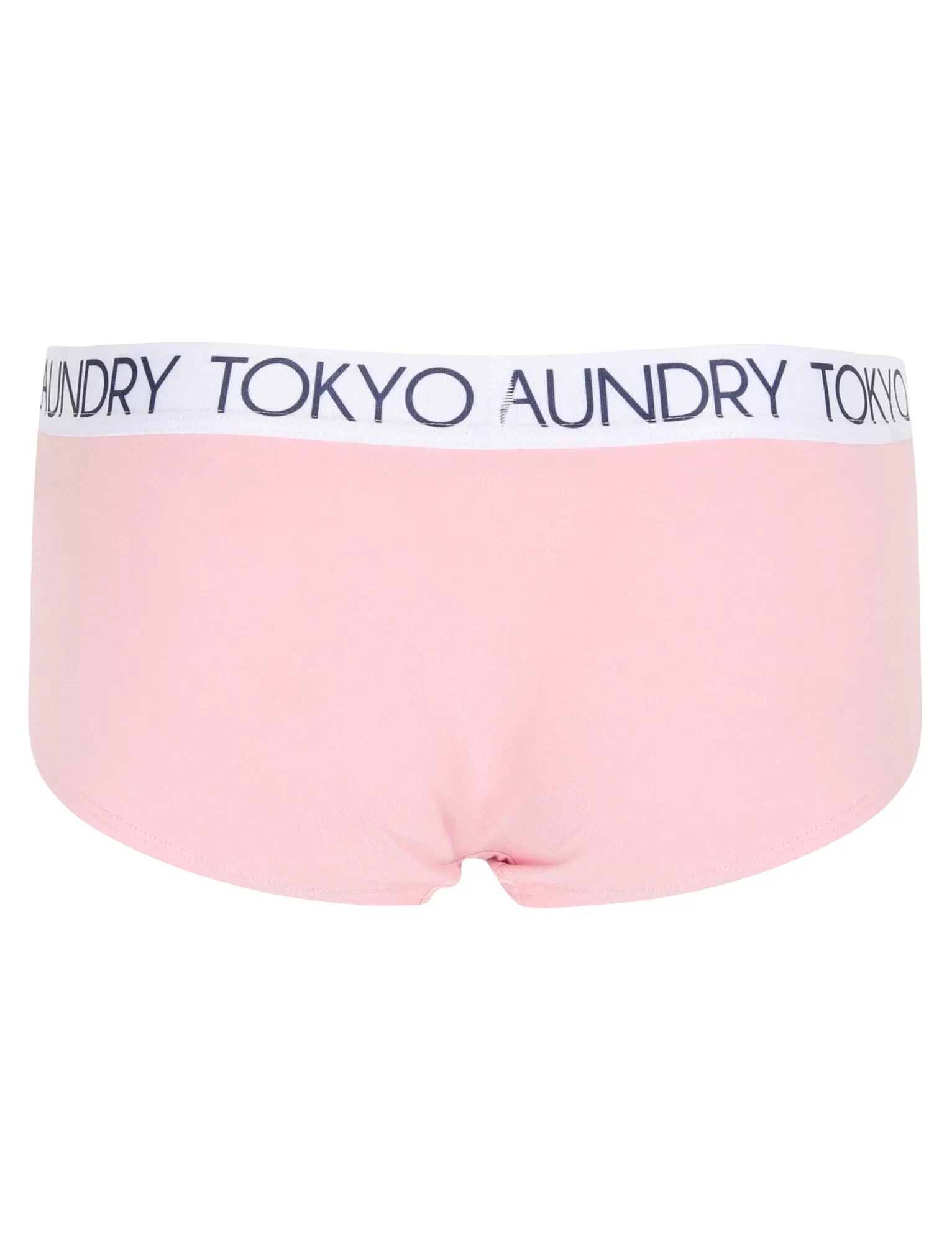 Rosie (5 Pack) Assorted Briefs In Pink Nectar / Peacoat Blue / Light Grey Marl - Tokyo Laundry