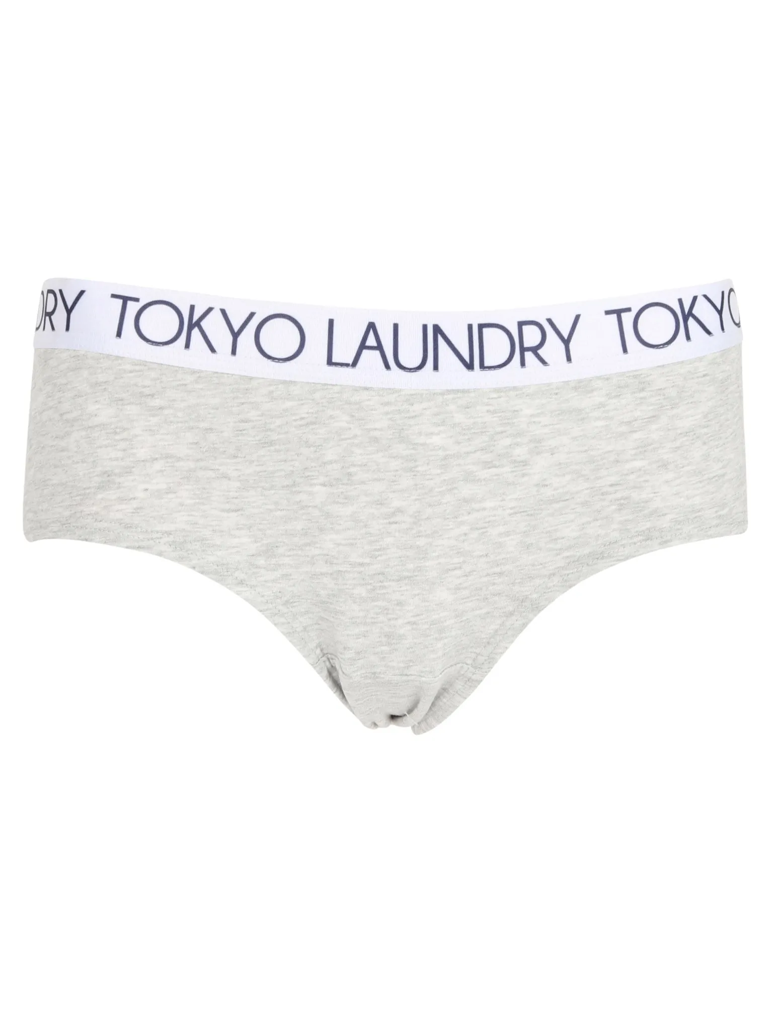 Rosie (5 Pack) Assorted Briefs In Pink Nectar / Peacoat Blue / Light Grey Marl - Tokyo Laundry