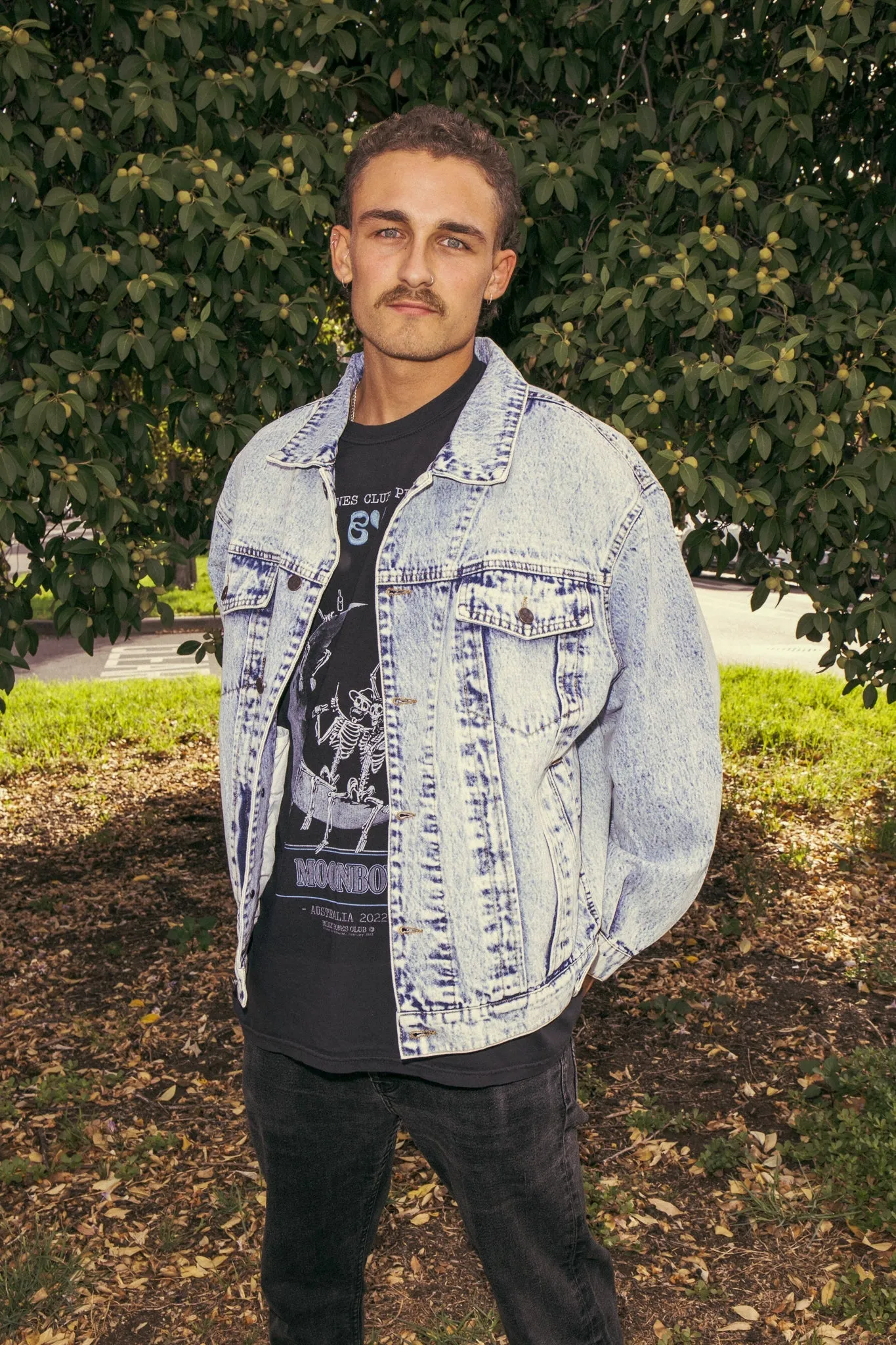 Ruthless Denim Jacket - Acid Wash