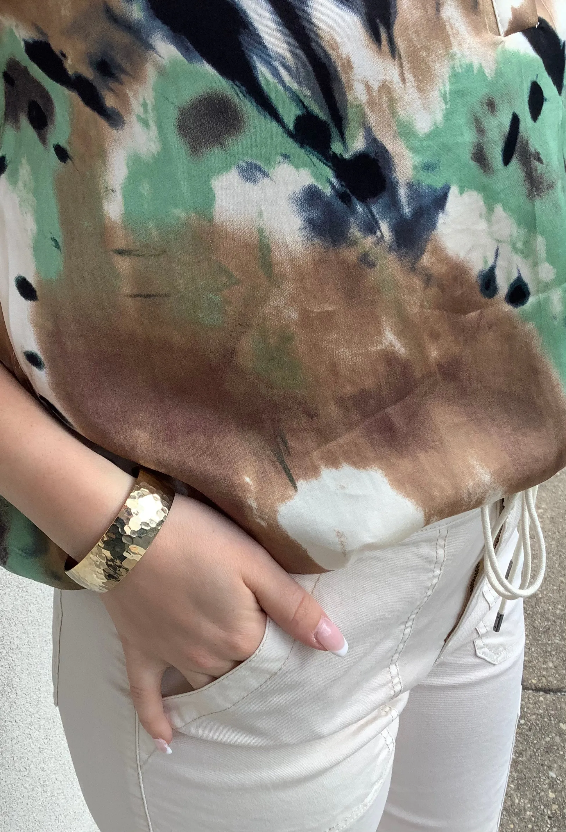 Sahara Tie-Dye Blouse