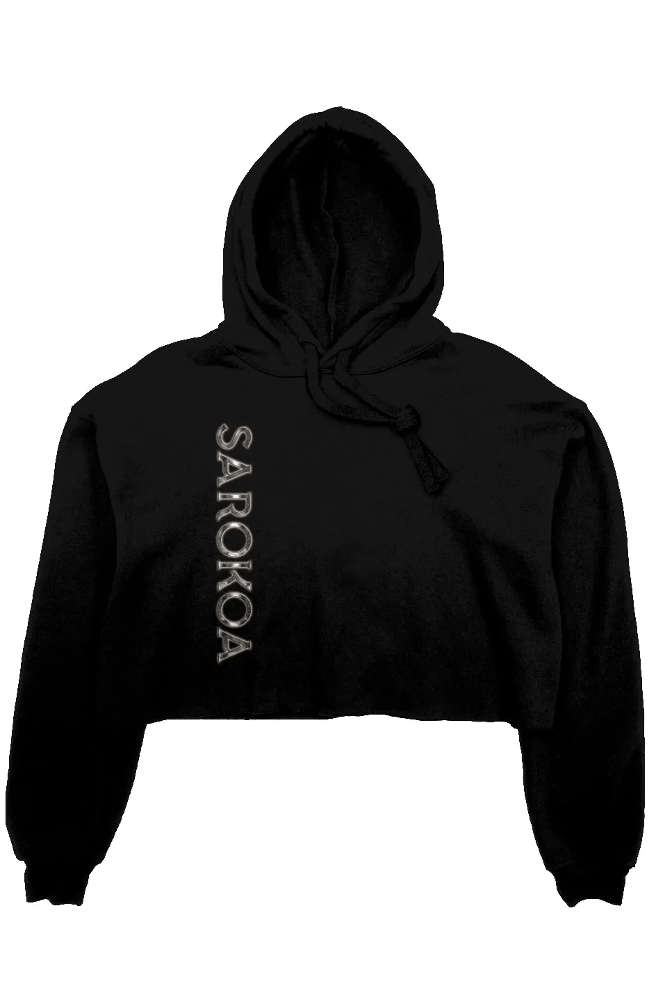 SAROKOA - Crop Fleece Hoodie