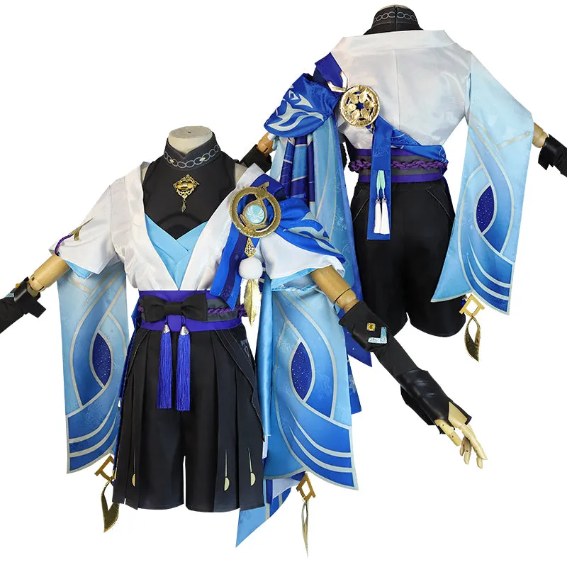 Scaramouche Wanderer Cosplay Genshin Impact Cosplay Costume Anime Game Men Suit