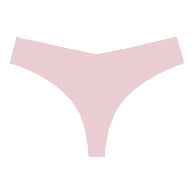 Seamless No Show Panty Thong Underwear