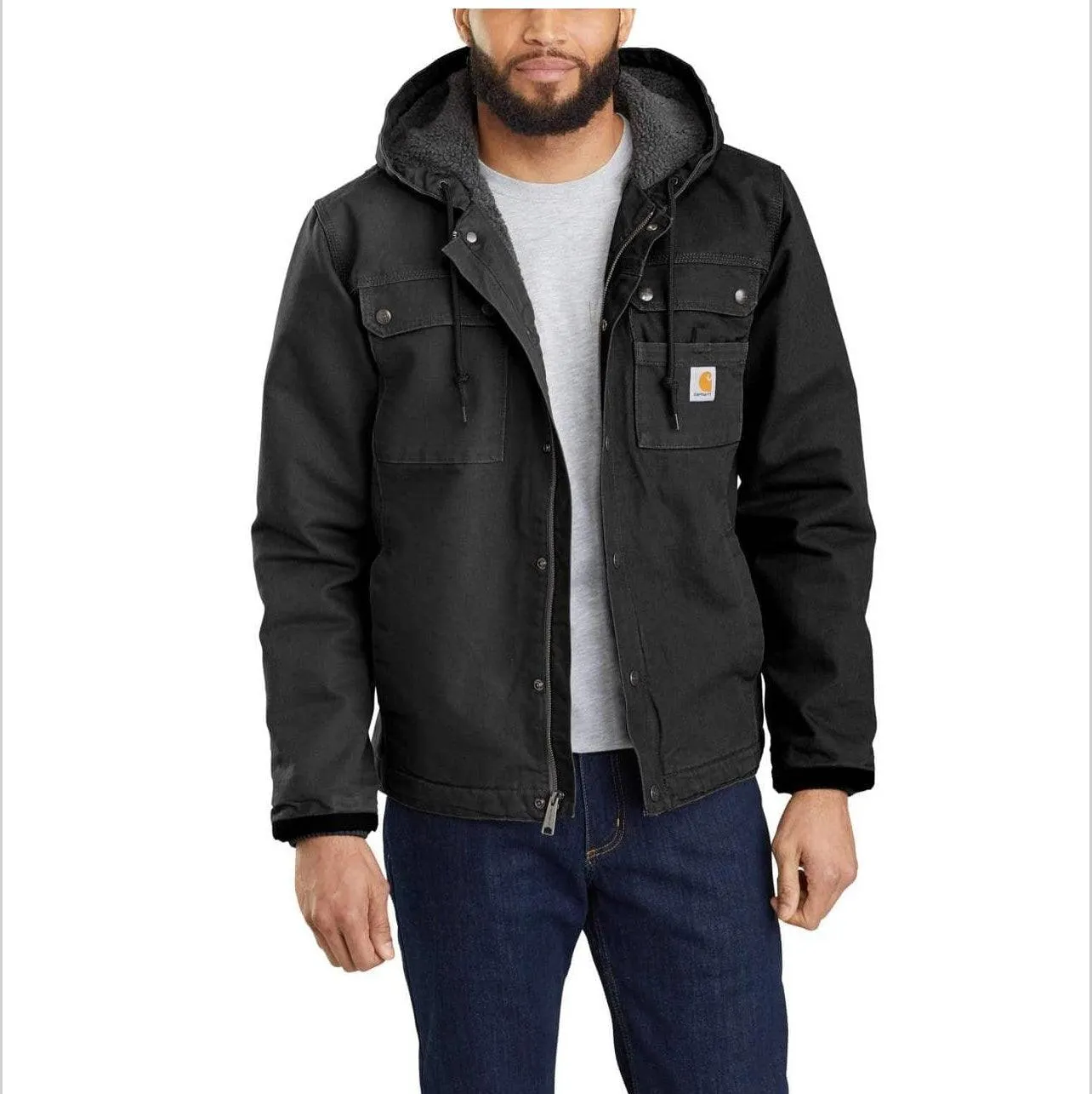 SHERPA LINED UTILITY JCKT (BLK)