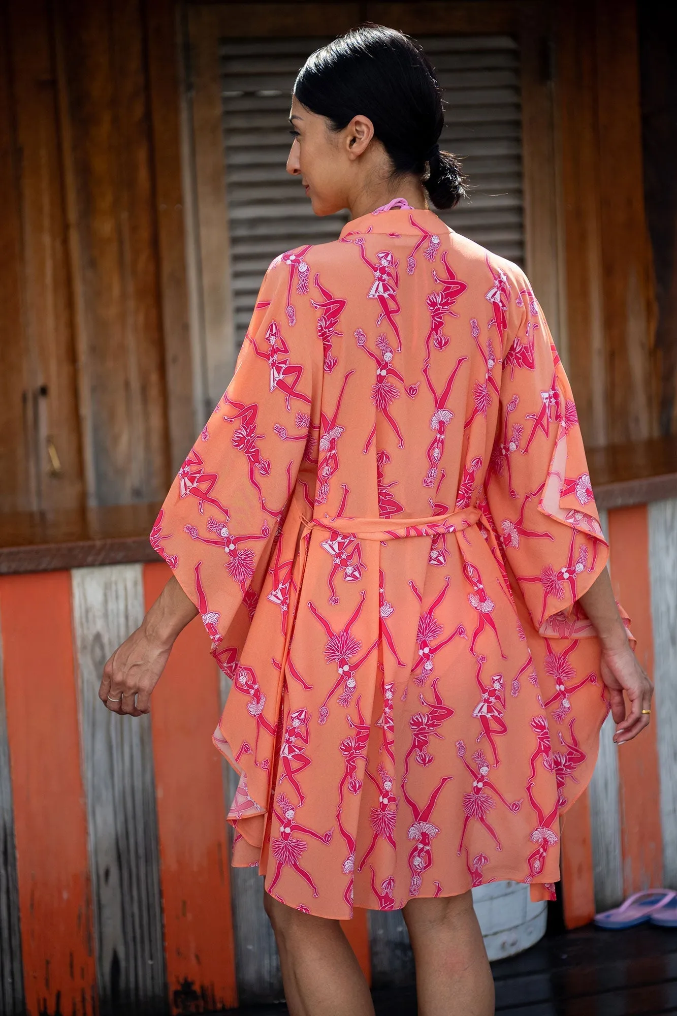 Silk Lotty Kaftan FRUIT PUNCH