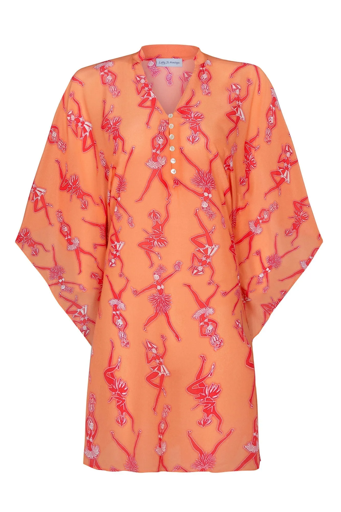 Silk Lotty Kaftan FRUIT PUNCH