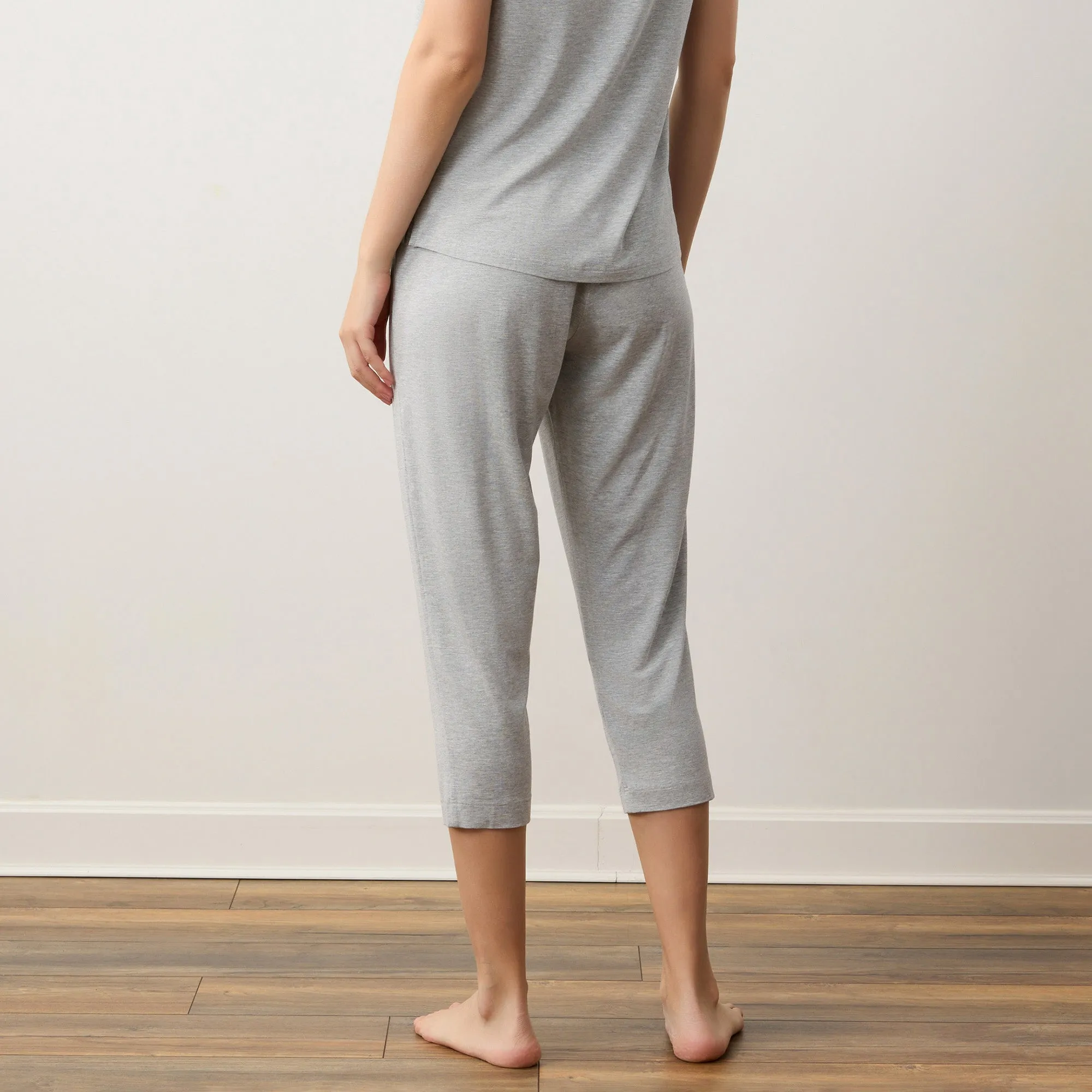 Silktouch TENCEL™ Relaxed Capri Pants