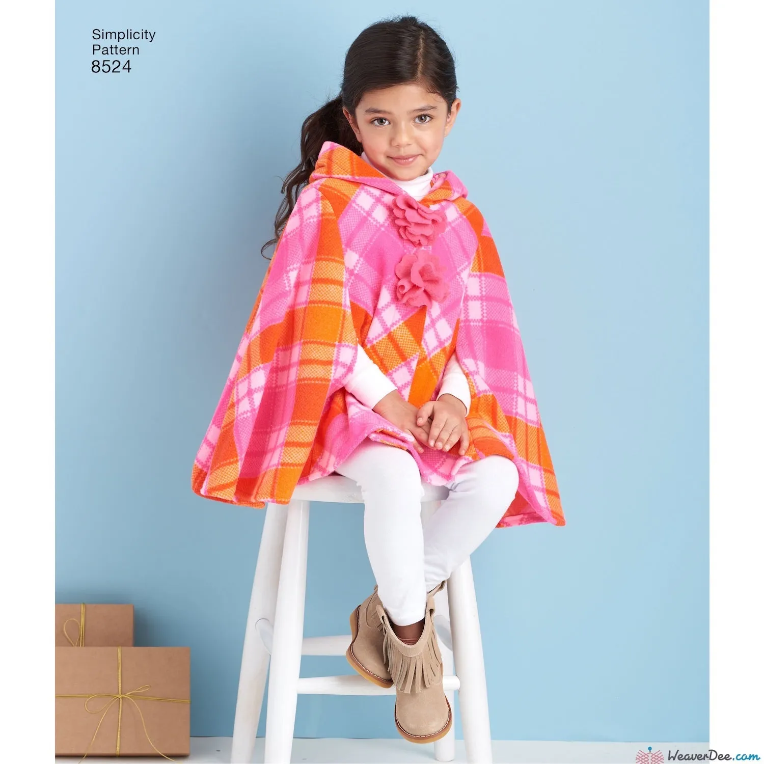 Simplicity Pattern S8524 Child's Poncho