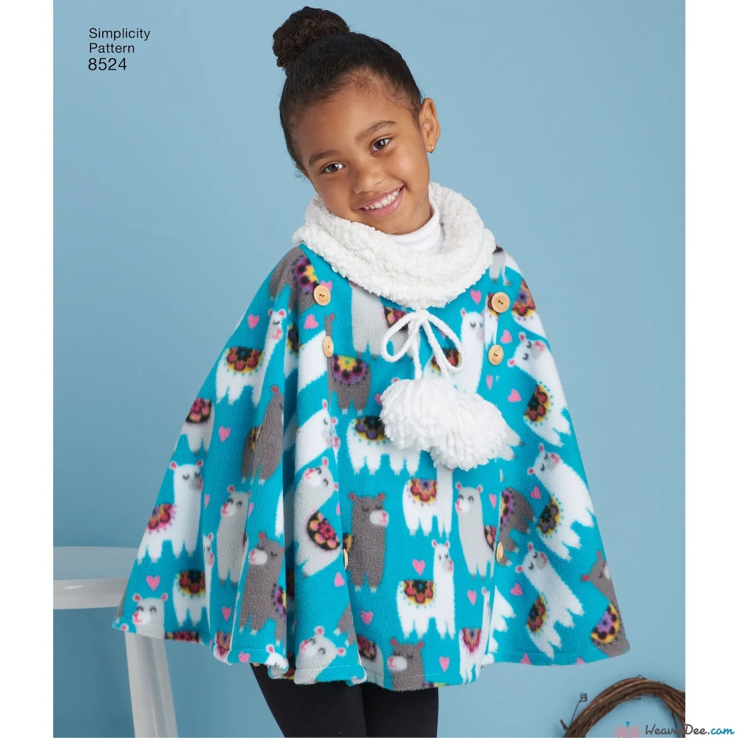 Simplicity Pattern S8524 Child's Poncho