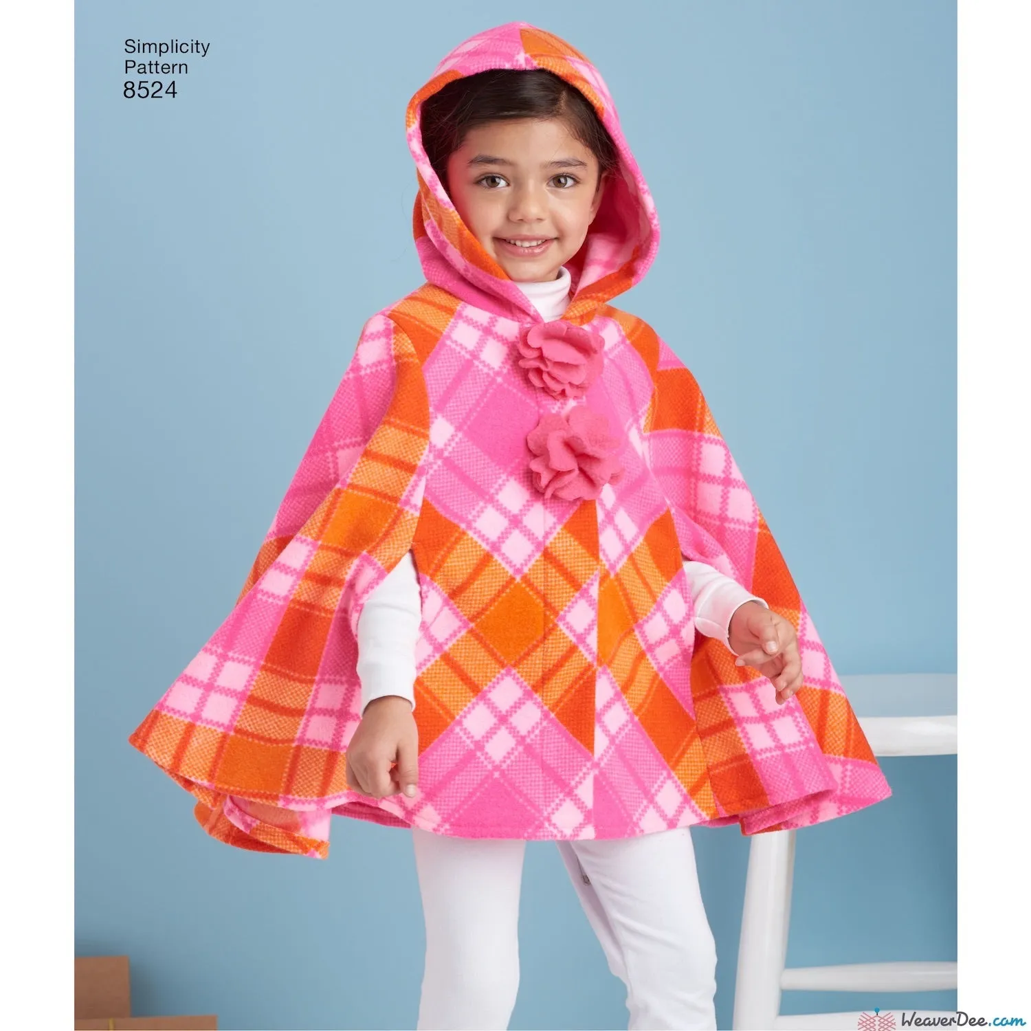 Simplicity Pattern S8524 Child's Poncho