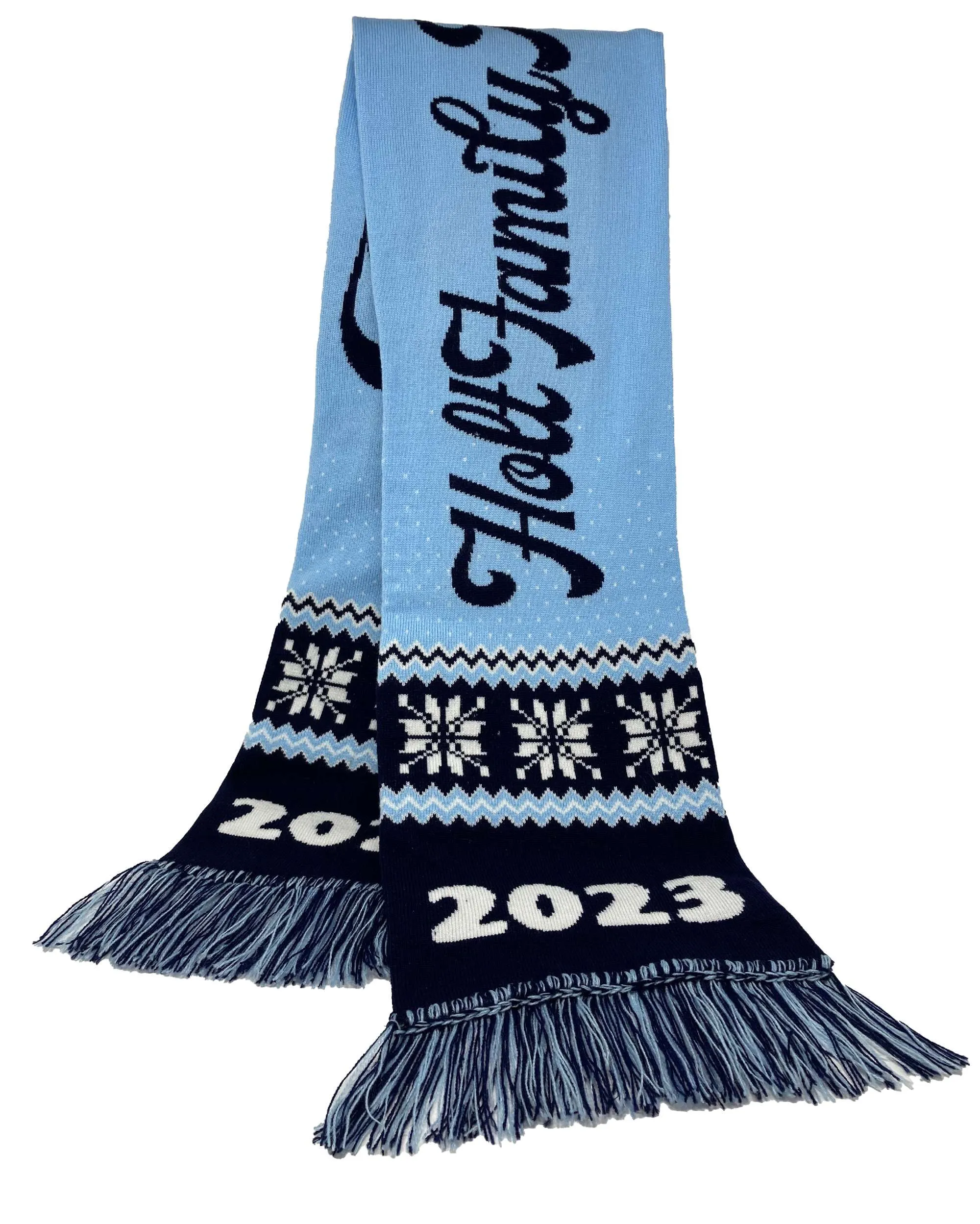 Ski Trip Custom Knit Scarf