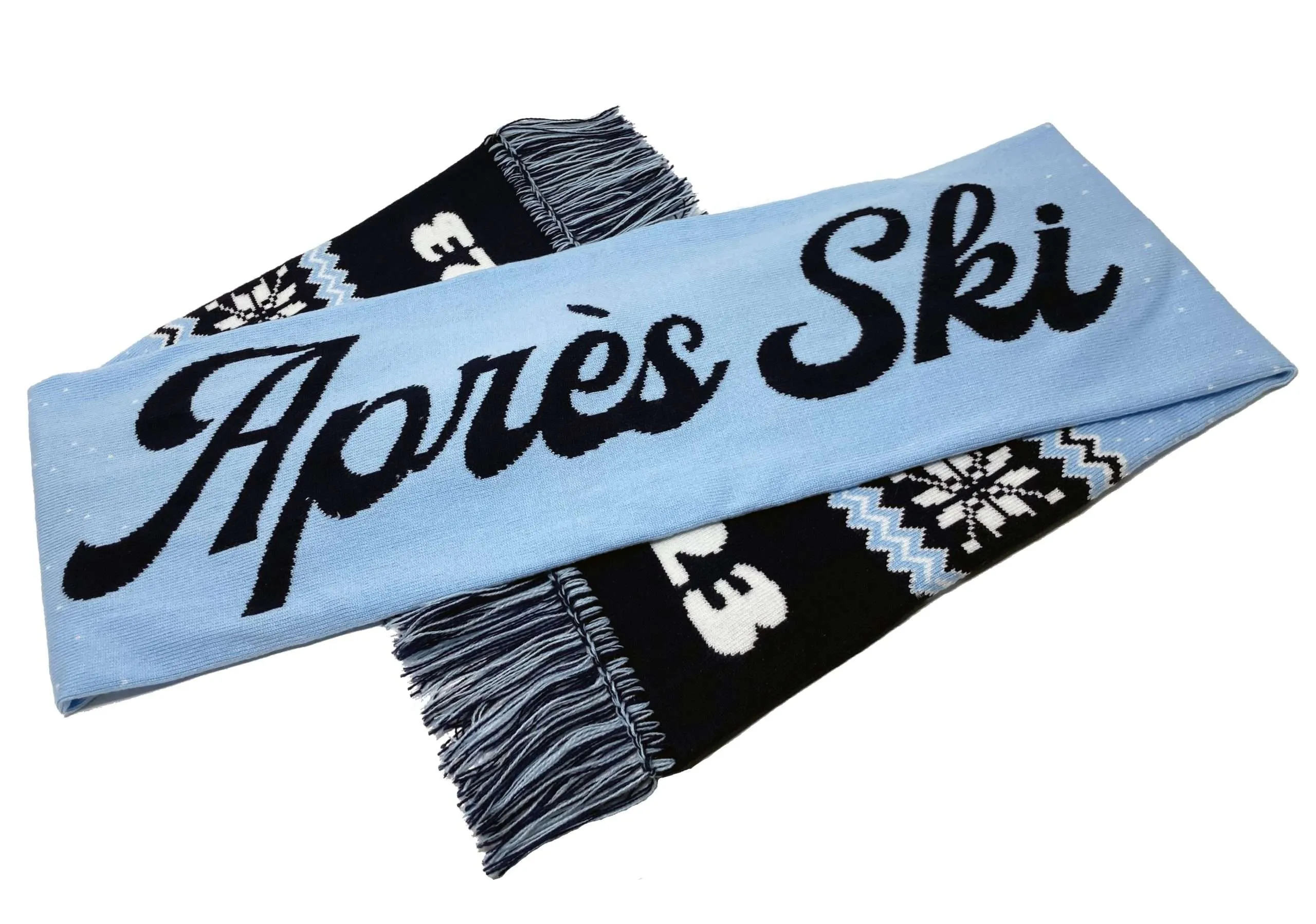 Ski Trip Custom Knit Scarf