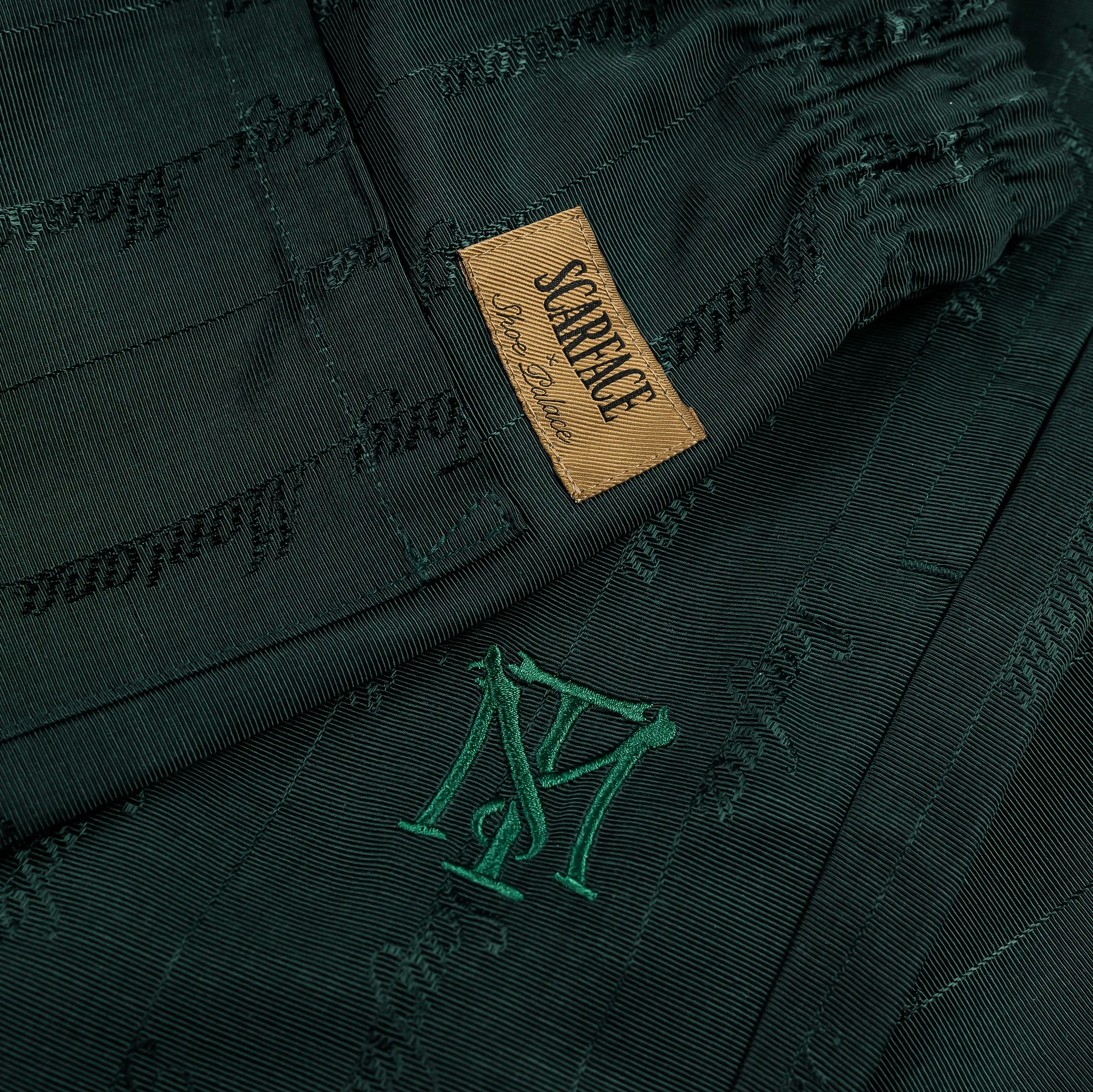 SP x Scarface Woven Logo Mens Pants (Green)