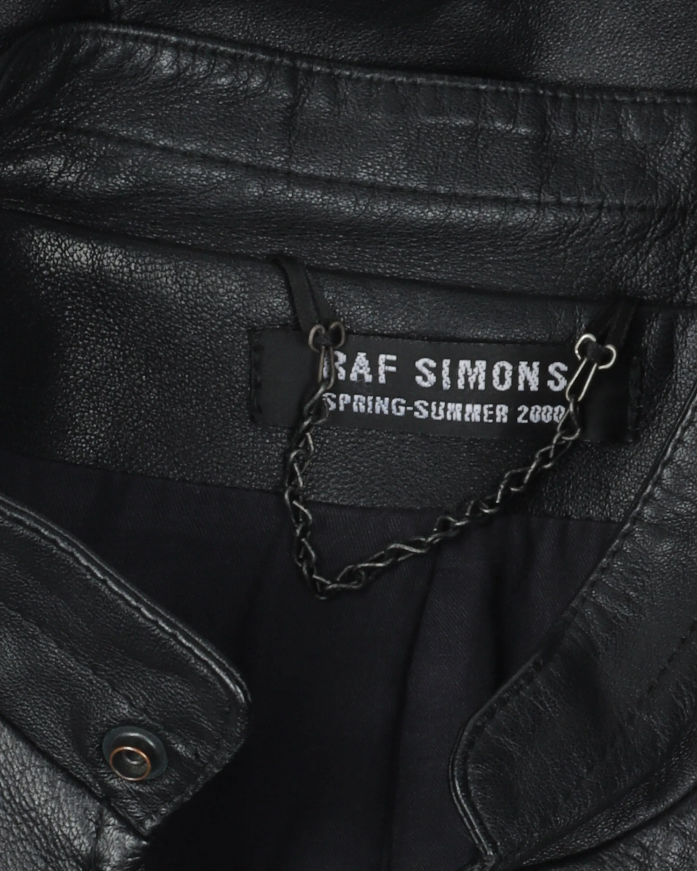 SS00 "Summa Cum Laude" Triple Zip Leather Jacket