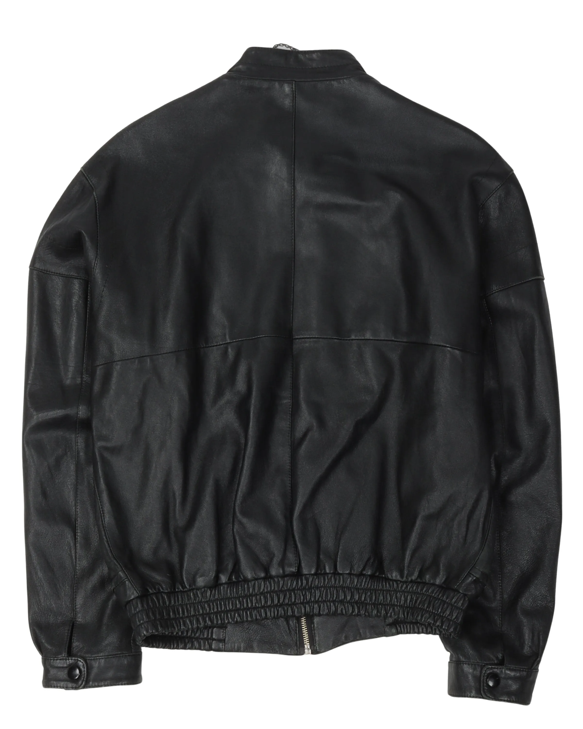 SS00 "Summa Cum Laude" Triple Zip Leather Jacket