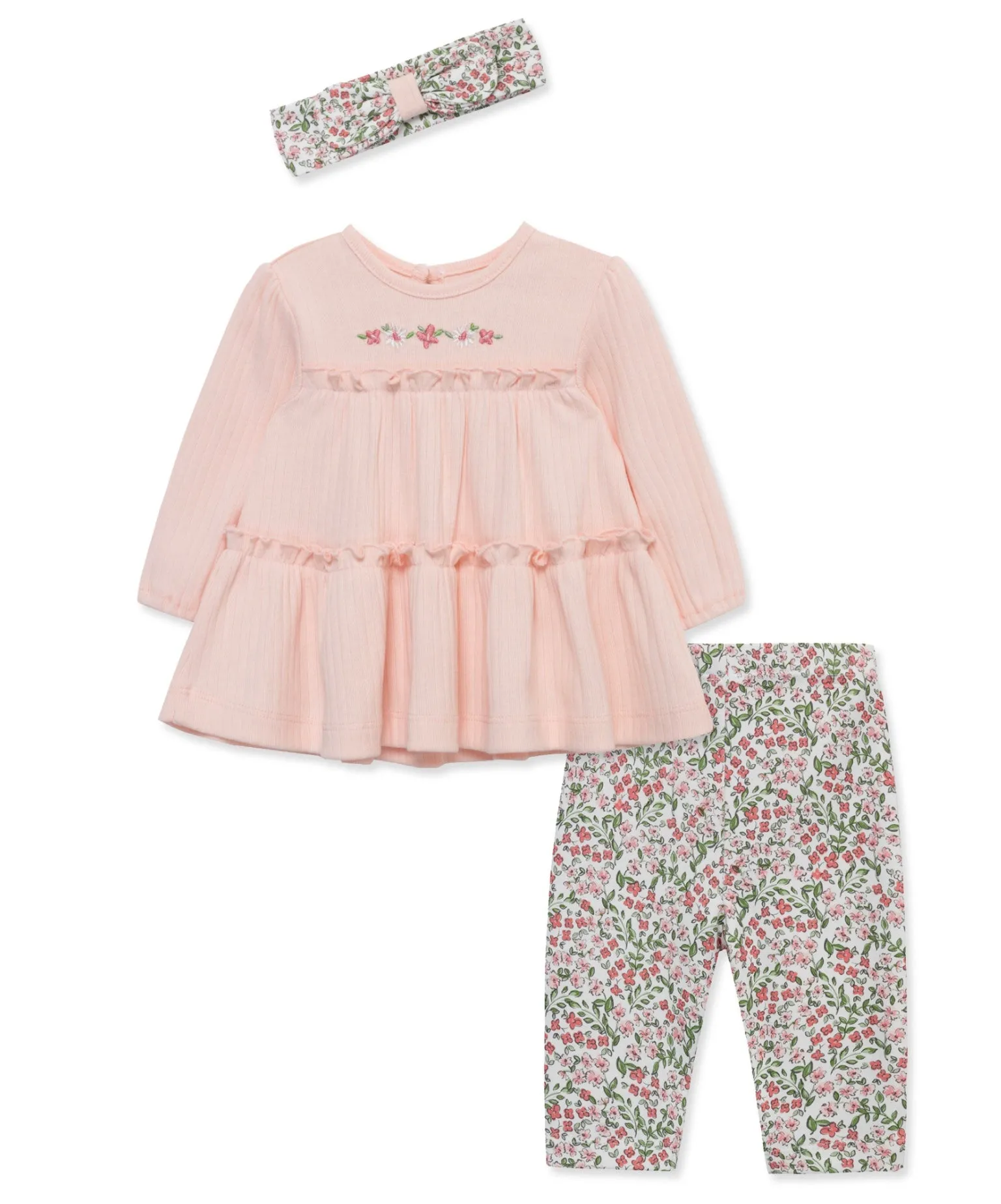 Sweet Floral Tunic Set by Little Me