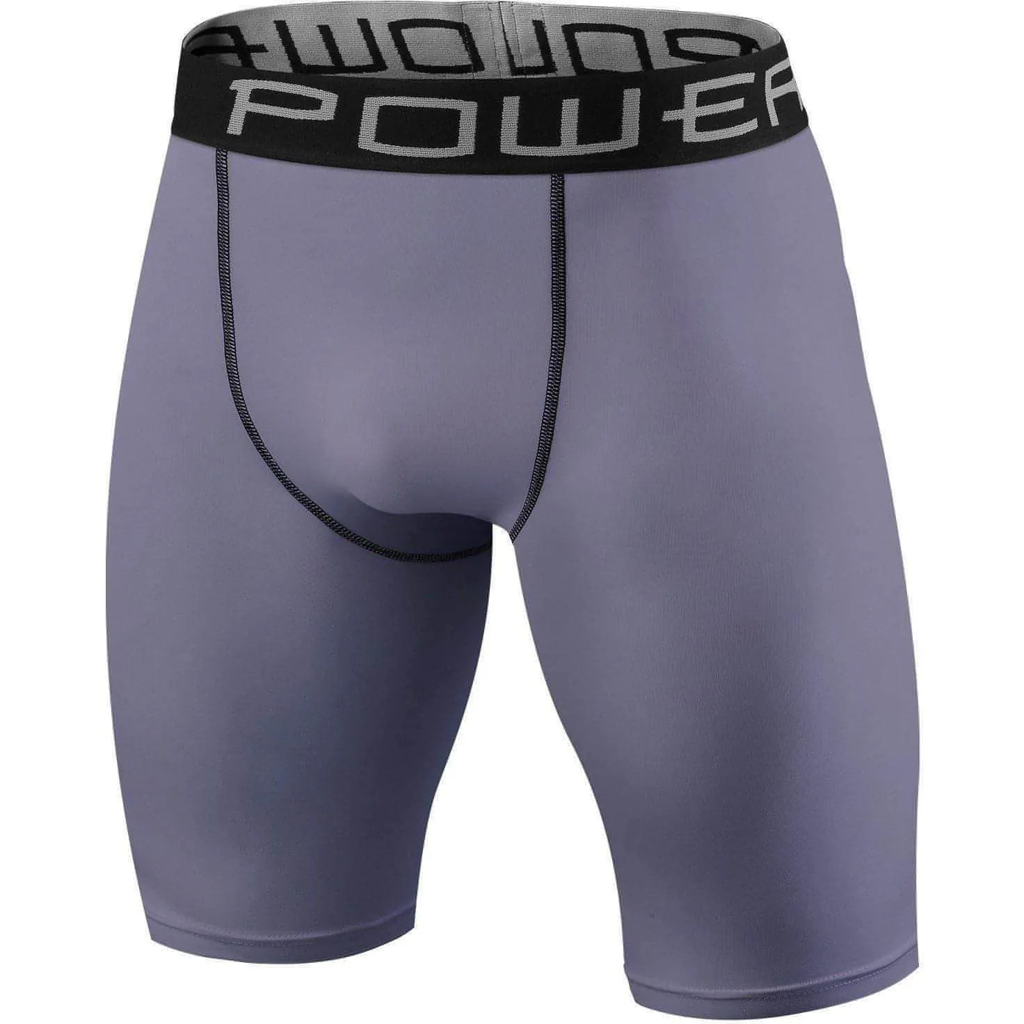 TCA PowerLayer Compression Junior Short Running Tights - Grey