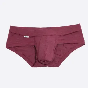 The Burgundy Heather Brief