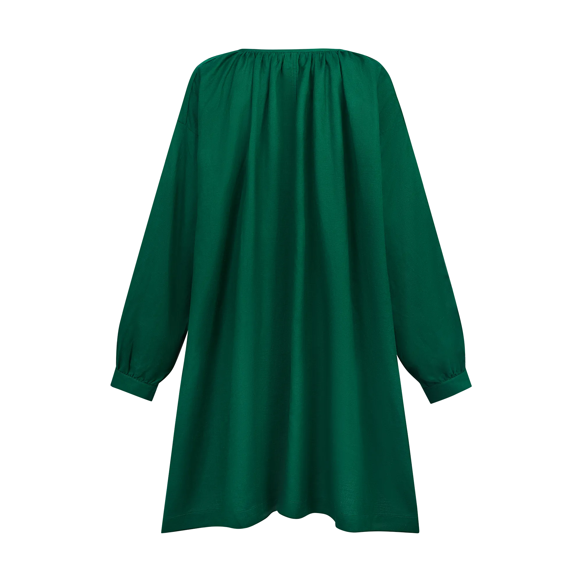 THE STROMBUS TUNIC-GREEN