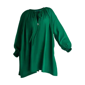 THE STROMBUS TUNIC-GREEN