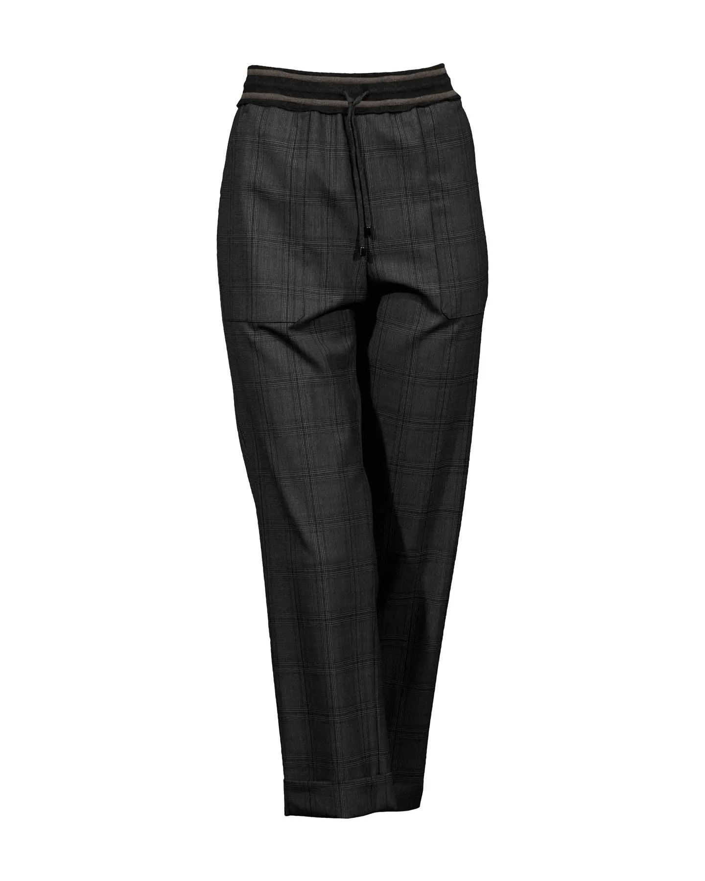 Tonet Plaid Pull On Cargo Pant