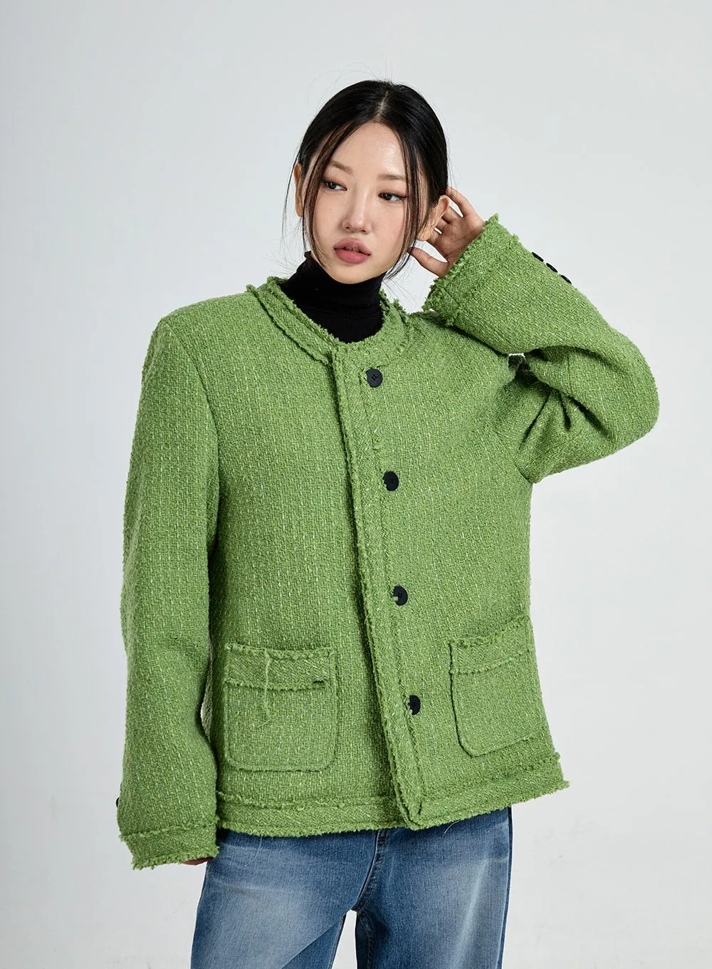 Tweed Jacket Unisex CO18