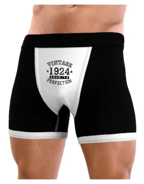 Vintage Birth Year 1924 Mens Boxer Brief Underwear