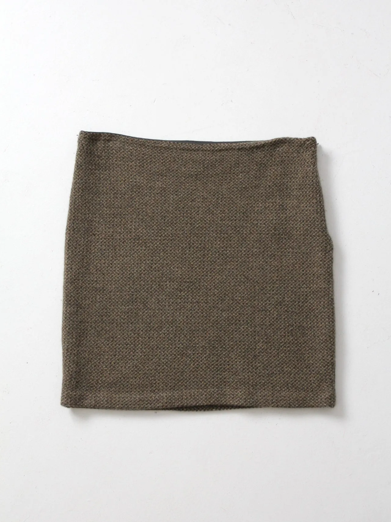 vintage Ralph Lauren tweed mini skirt