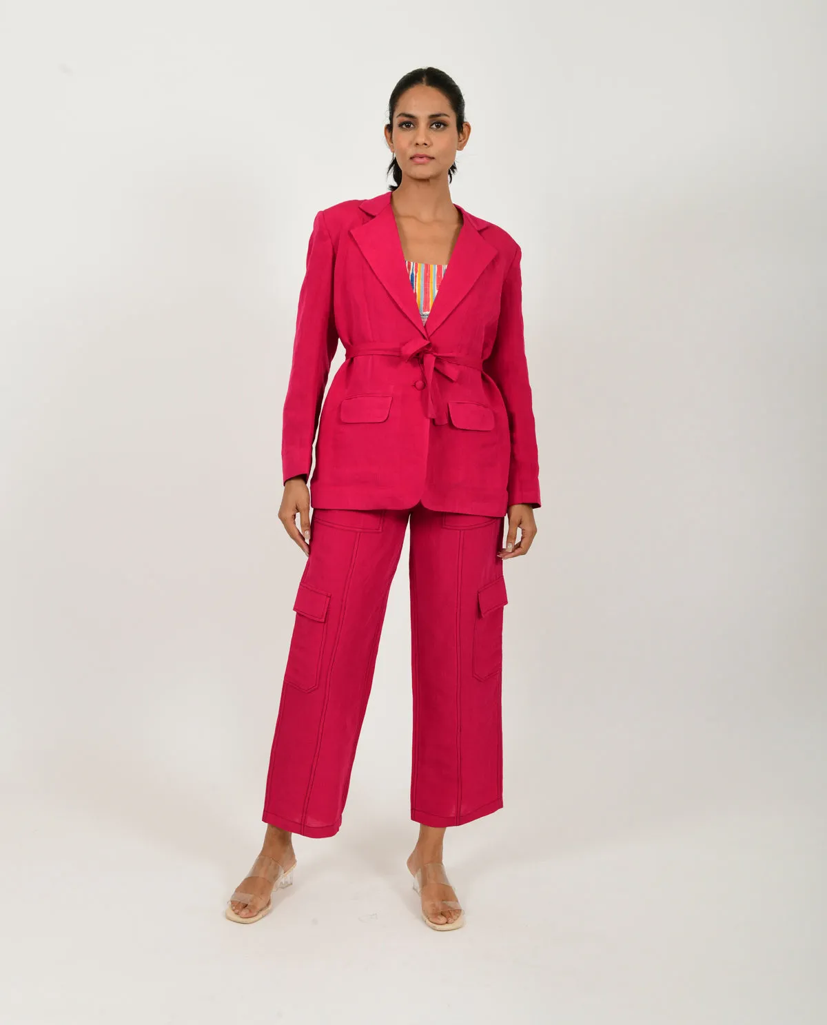 VIVA LINEN BLAZER CO-ORD