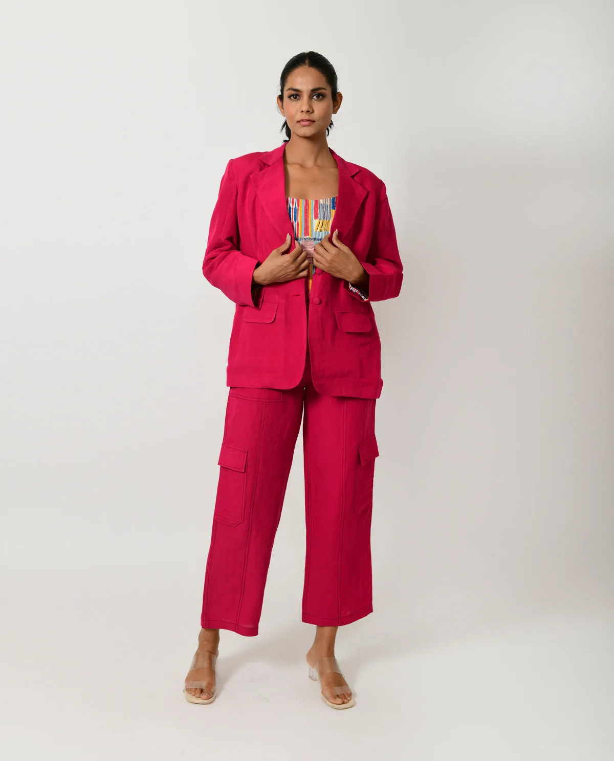 VIVA LINEN BLAZER CO-ORD