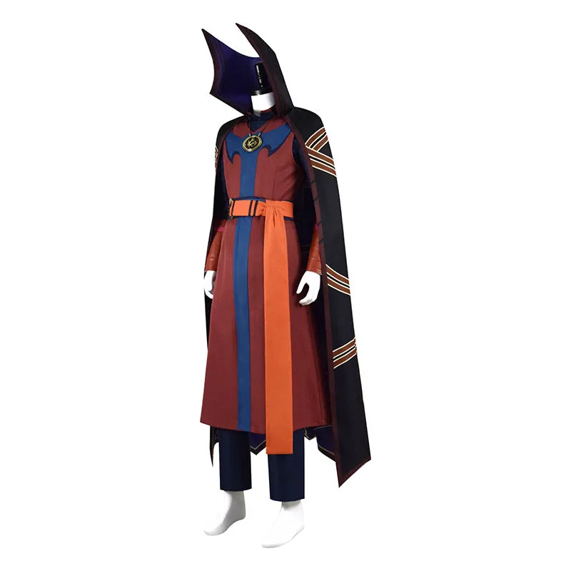 What If Dark Doctor Strange Cosplay Costumes Dr Strange Outfit Halloween Suit