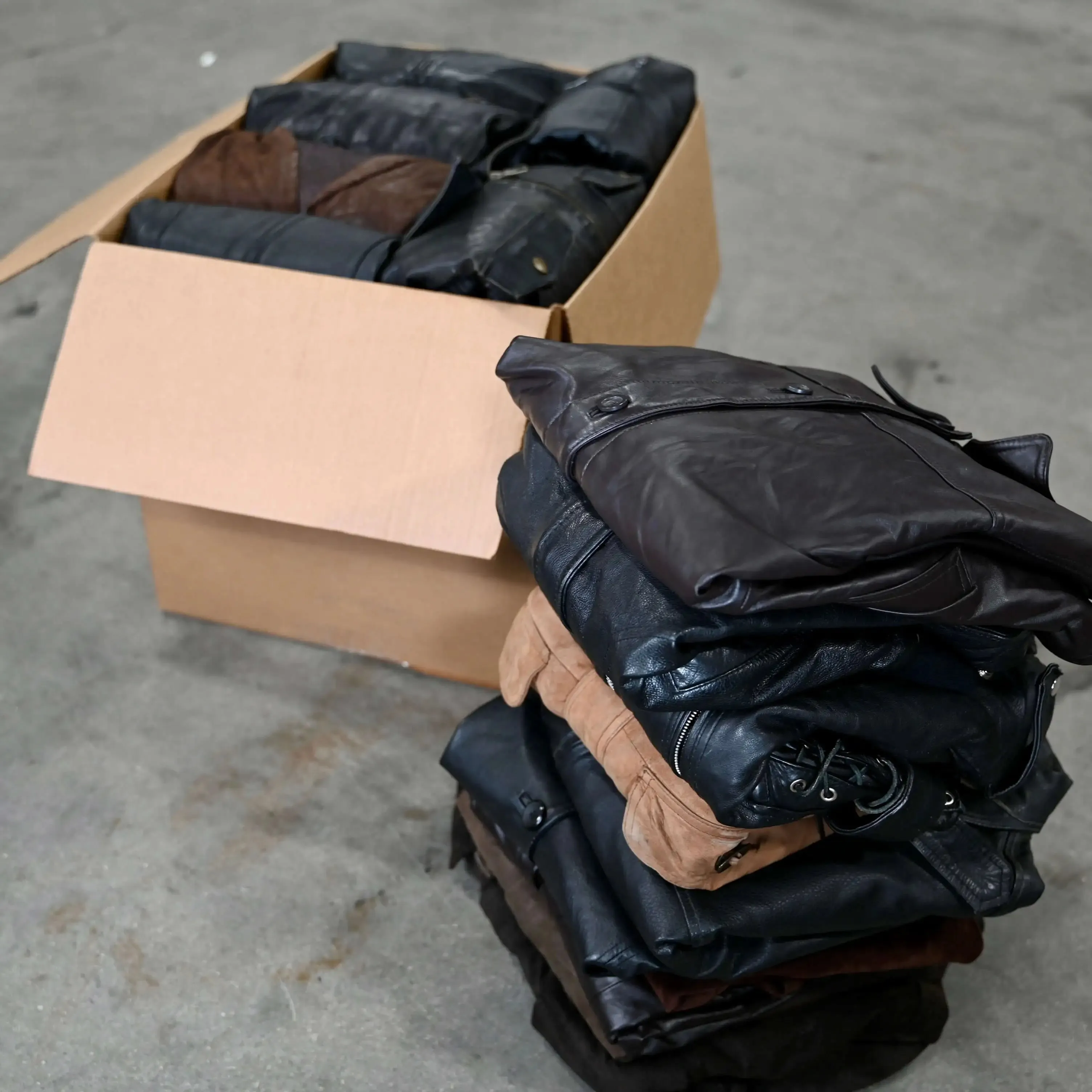 Wholesale Leather Jackets Mix