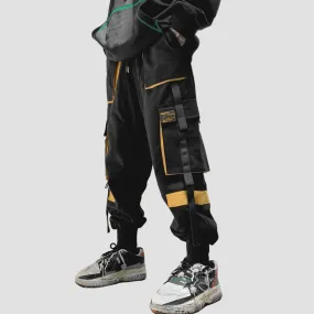 WLS Function Patchwork Multi Pockets Cargo Pants