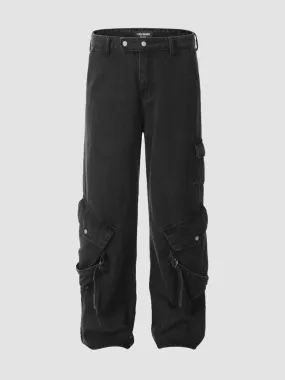 WLS Loose Big Pocket Cargo Pants