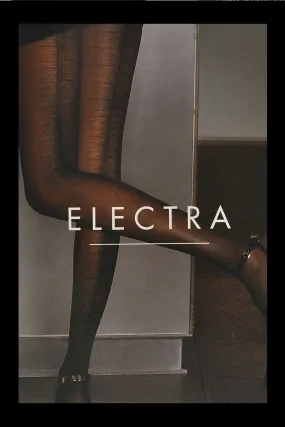 WOLFORD ELECTRA Black Seam Tights