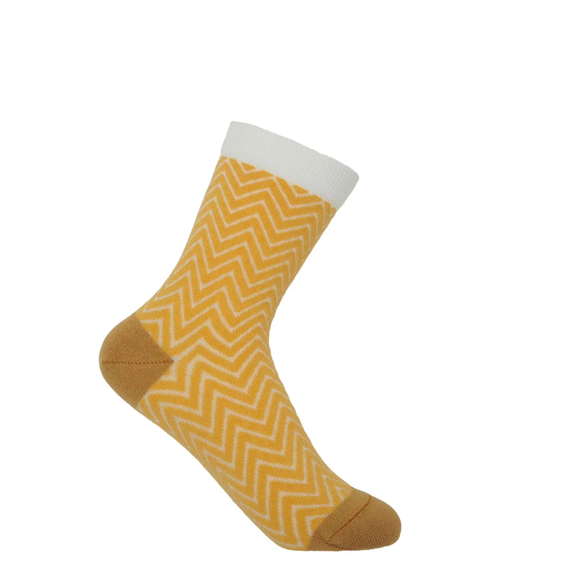 Zig Zag Luxury Ladies Cotton Socks