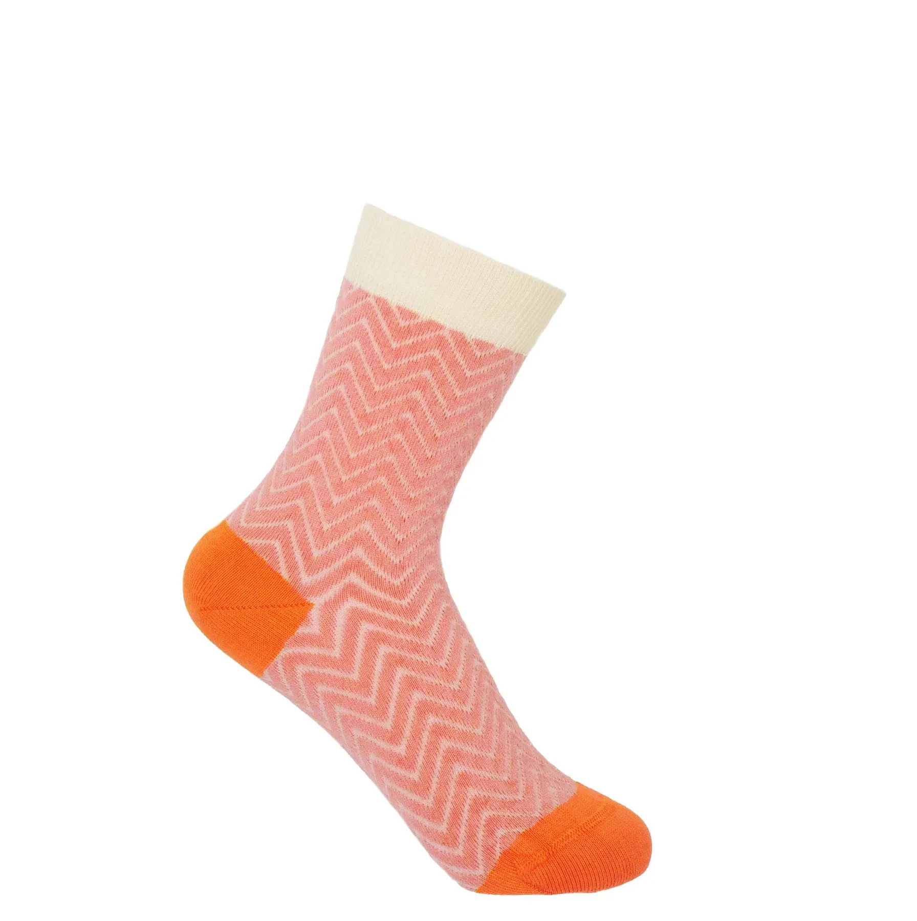 Zig Zag Luxury Ladies Cotton Socks